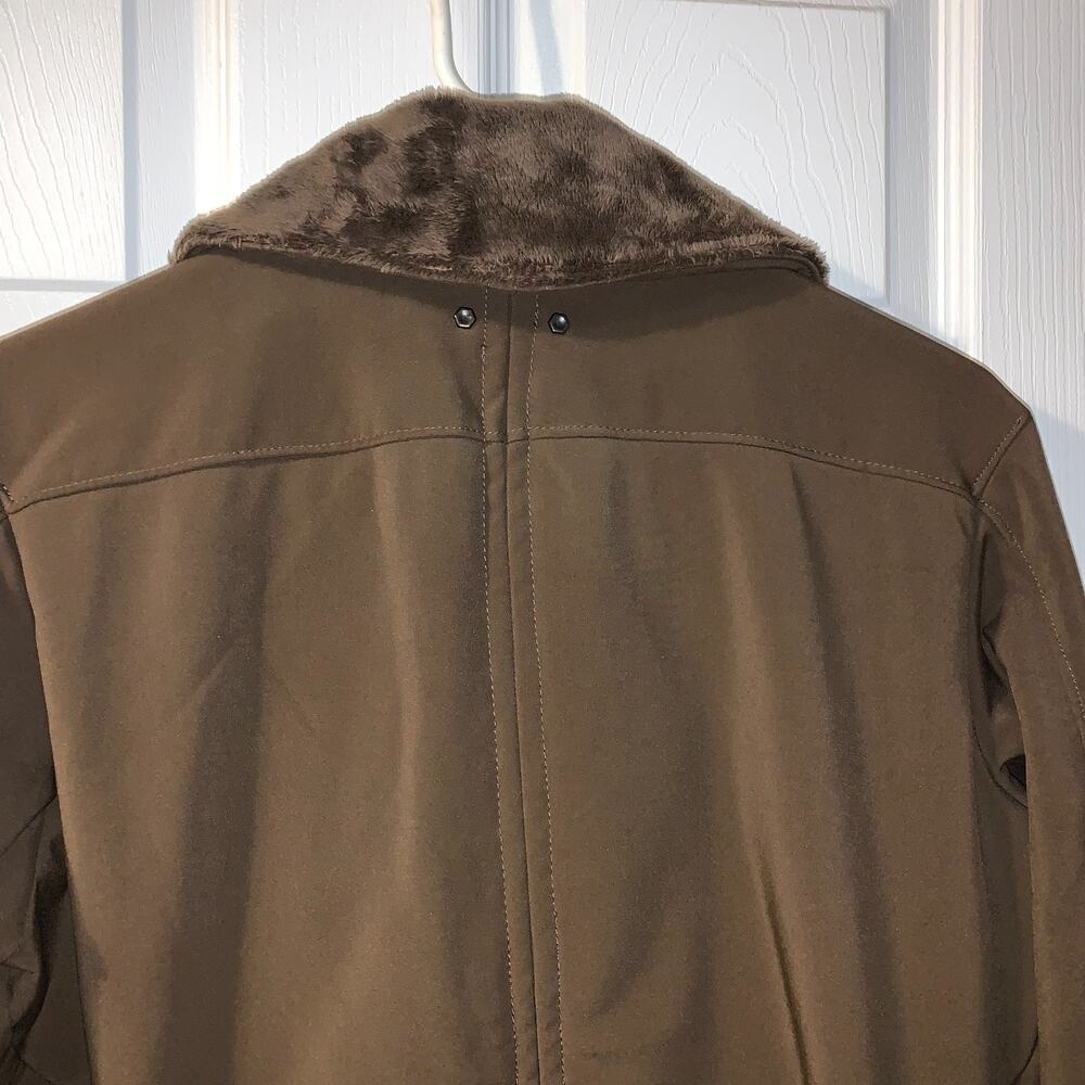 Mountain Hardwear Women's Fleece Lined Coat Size M Brown Full Zip Casual Fall - Picture 7 of 14